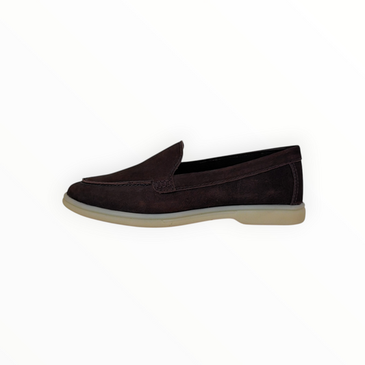 CHELSEA CREW | LAMA | BROWN SUEDE
