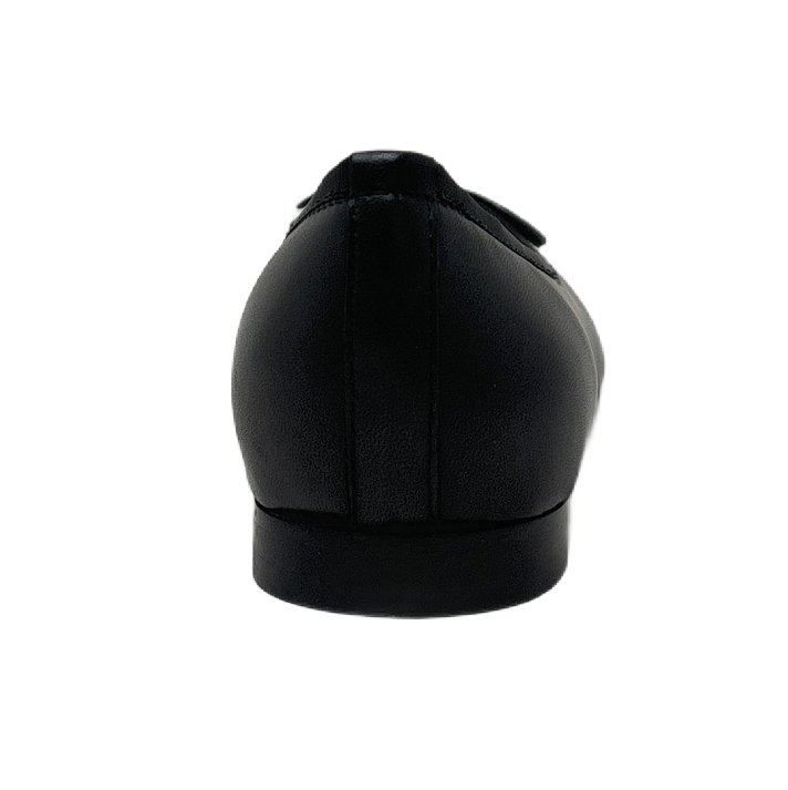 BUCKLES New York | ELIZABETH | BLACK LEATHER/ PATENT TIP