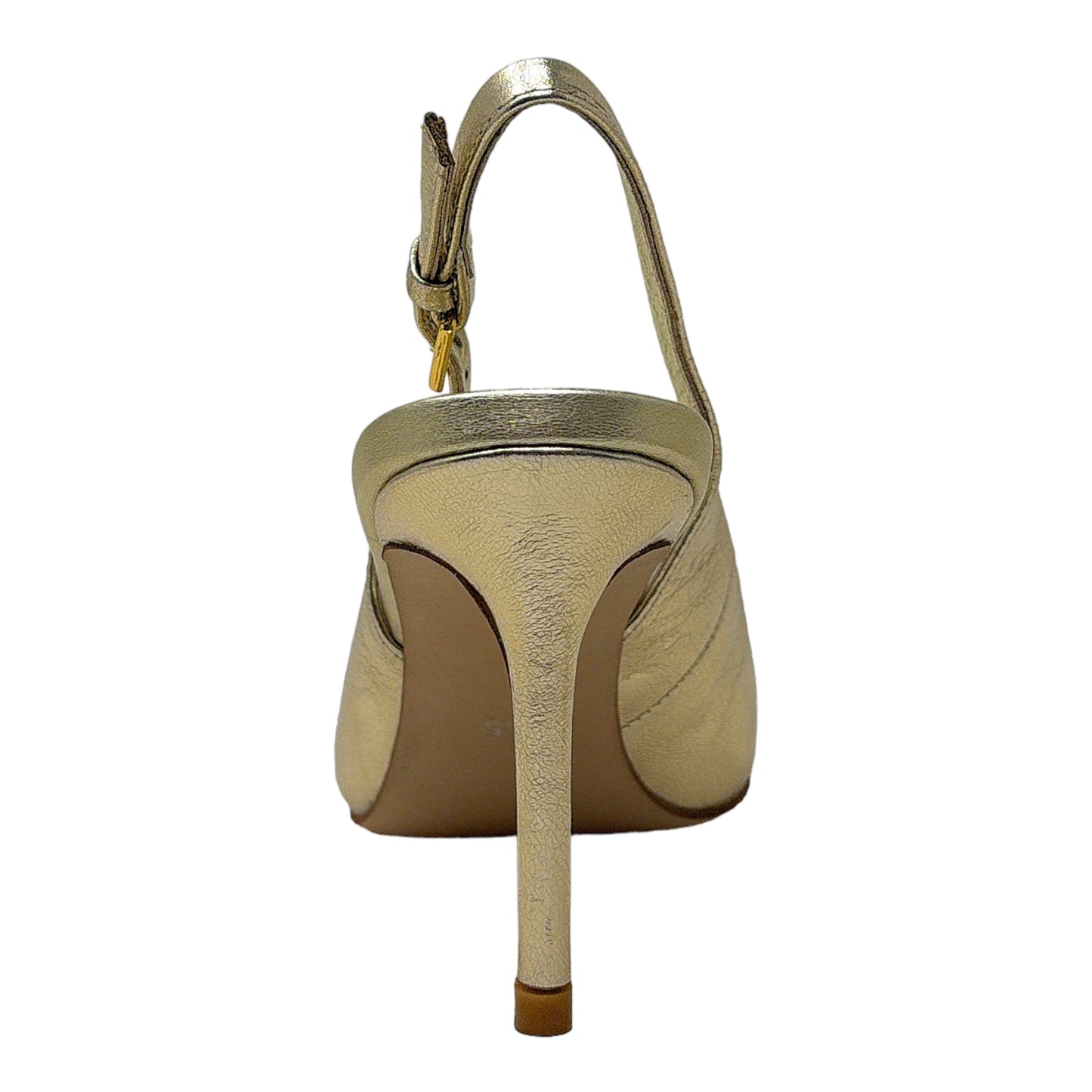 BUCKLES New York | NIKKI SLING | GOLD LEATHER