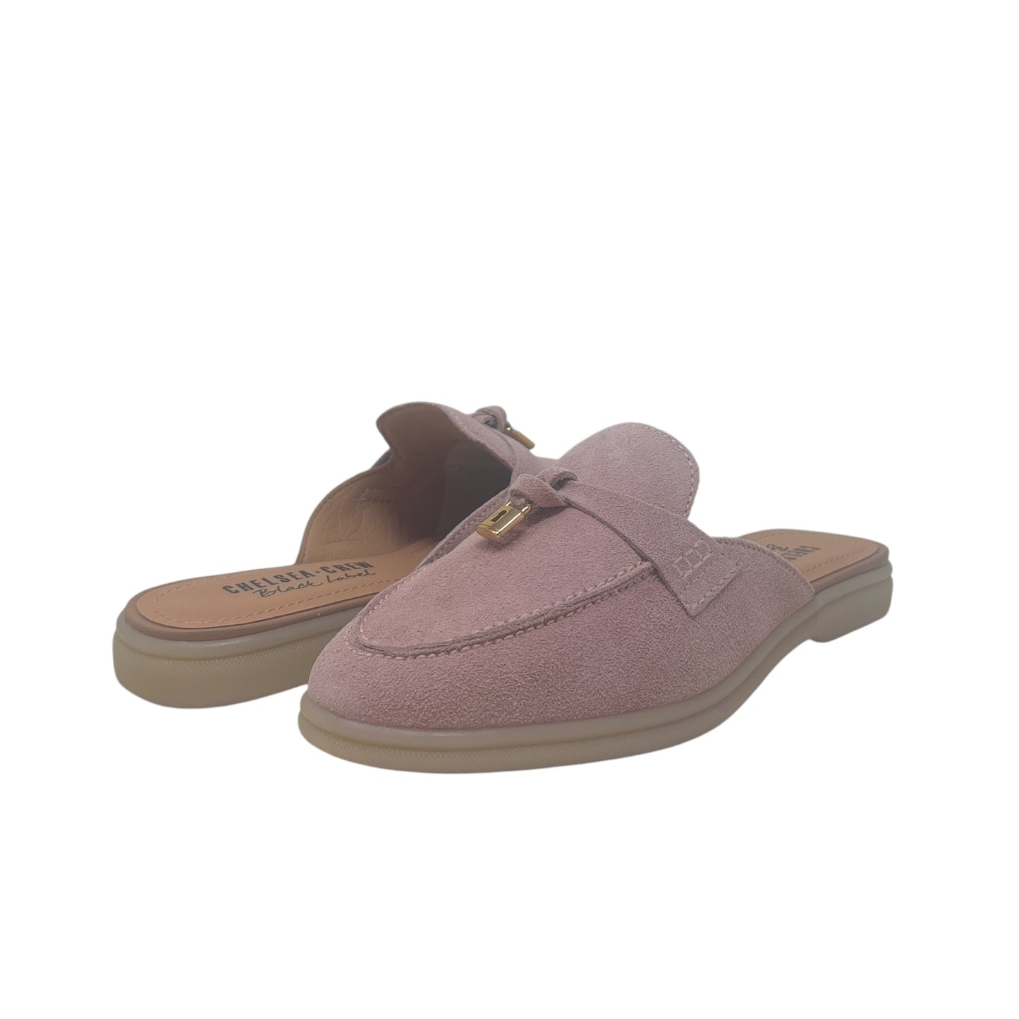 CHELSEA CREW | LASSO | PINK SUEDE