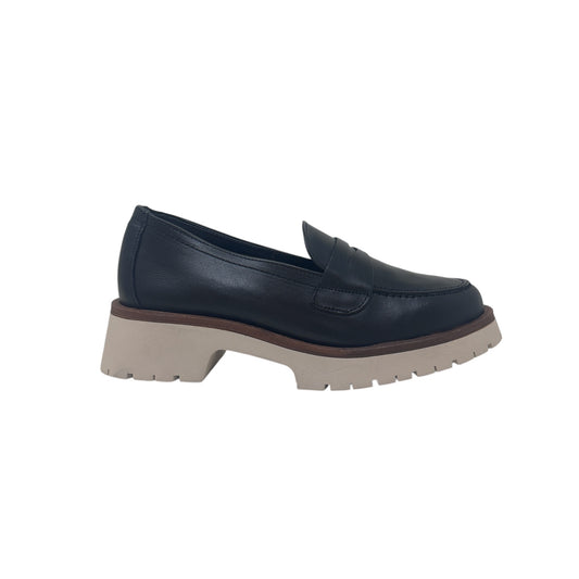 MENINA STEP | LARA | BLACK LEATHER