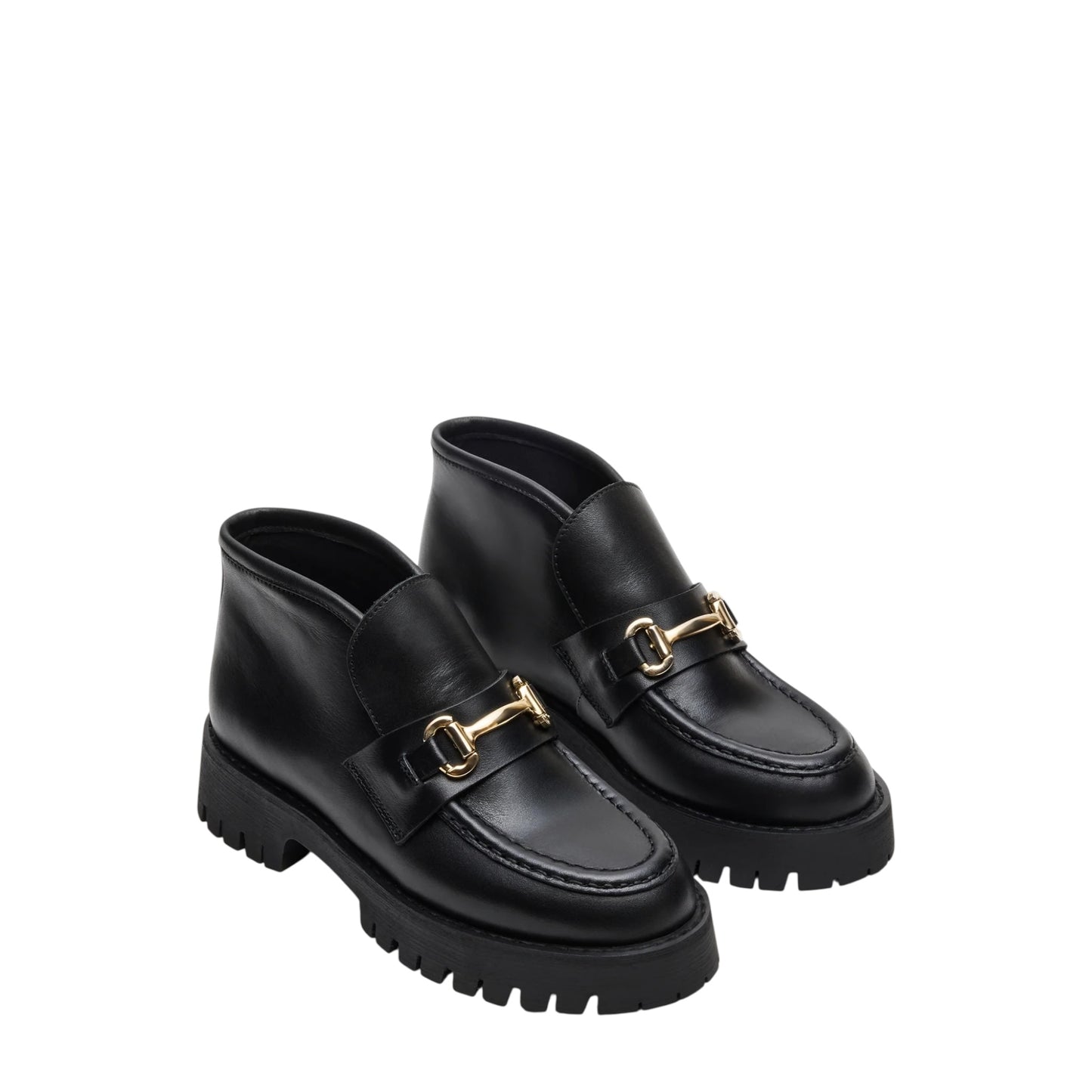 STEVE MADDEN | BEDA | BLACK LEATHER