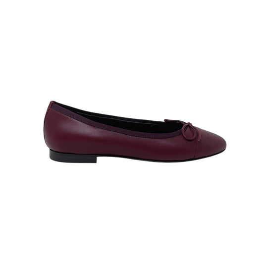 BUCKLES New York | ELIZABETH | BURGUNDY LEATHER