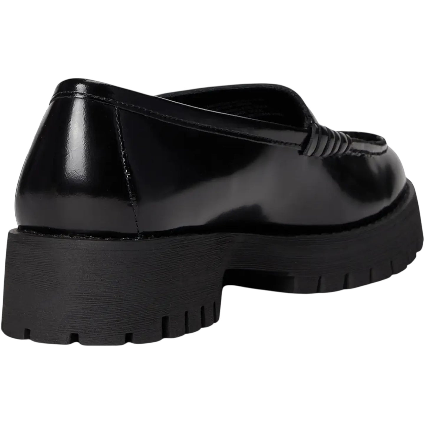 STEVE MADDEN | LANG | BLACK LEATHER
