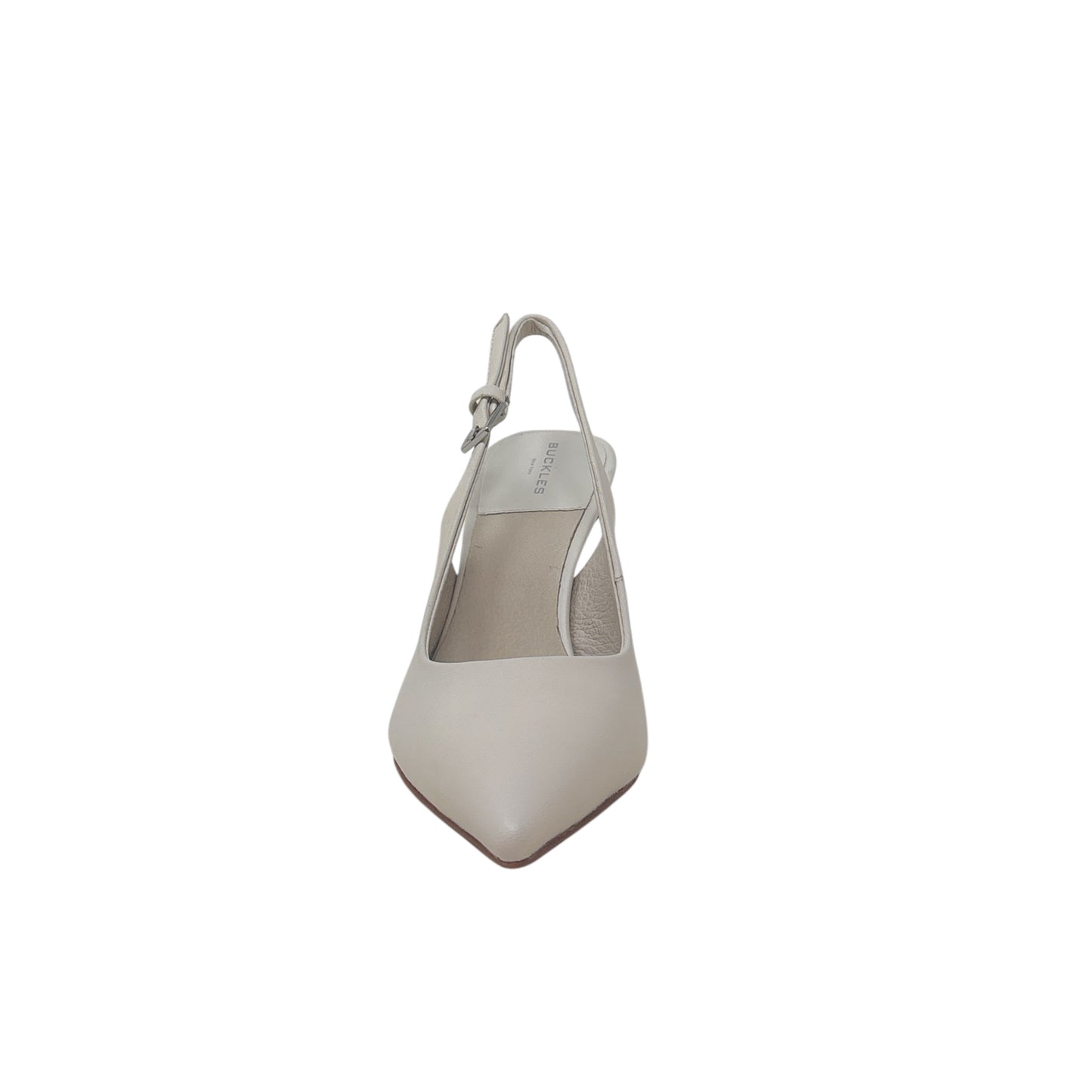 BUCKLES New York | NIKKI SLING | IVORY LEATHER