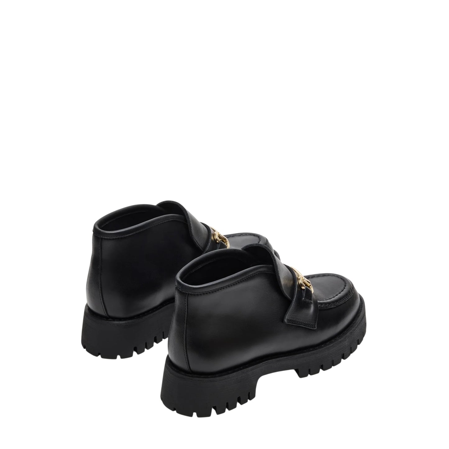 STEVE MADDEN | BEDA | BLACK LEATHER