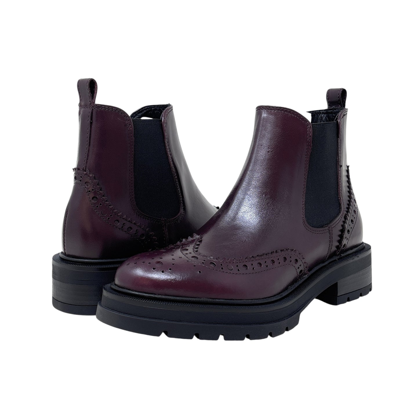 CARMENS | BEAT | BURGUNDY LEATHER