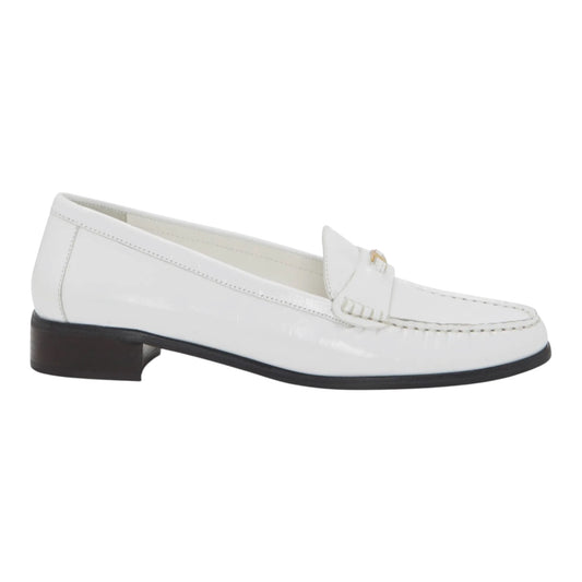 VINCE CAMUTO | COLLIN | WHITE PATENT LEATHER