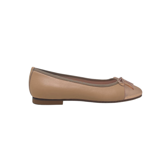 BUCKLES New York | ELIZABETH | NUDE LEATHER/ROSEGOLD TIP