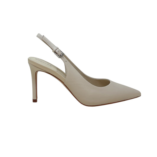 BUCKLES New York | NIKKI SLING | IVORY LEATHER