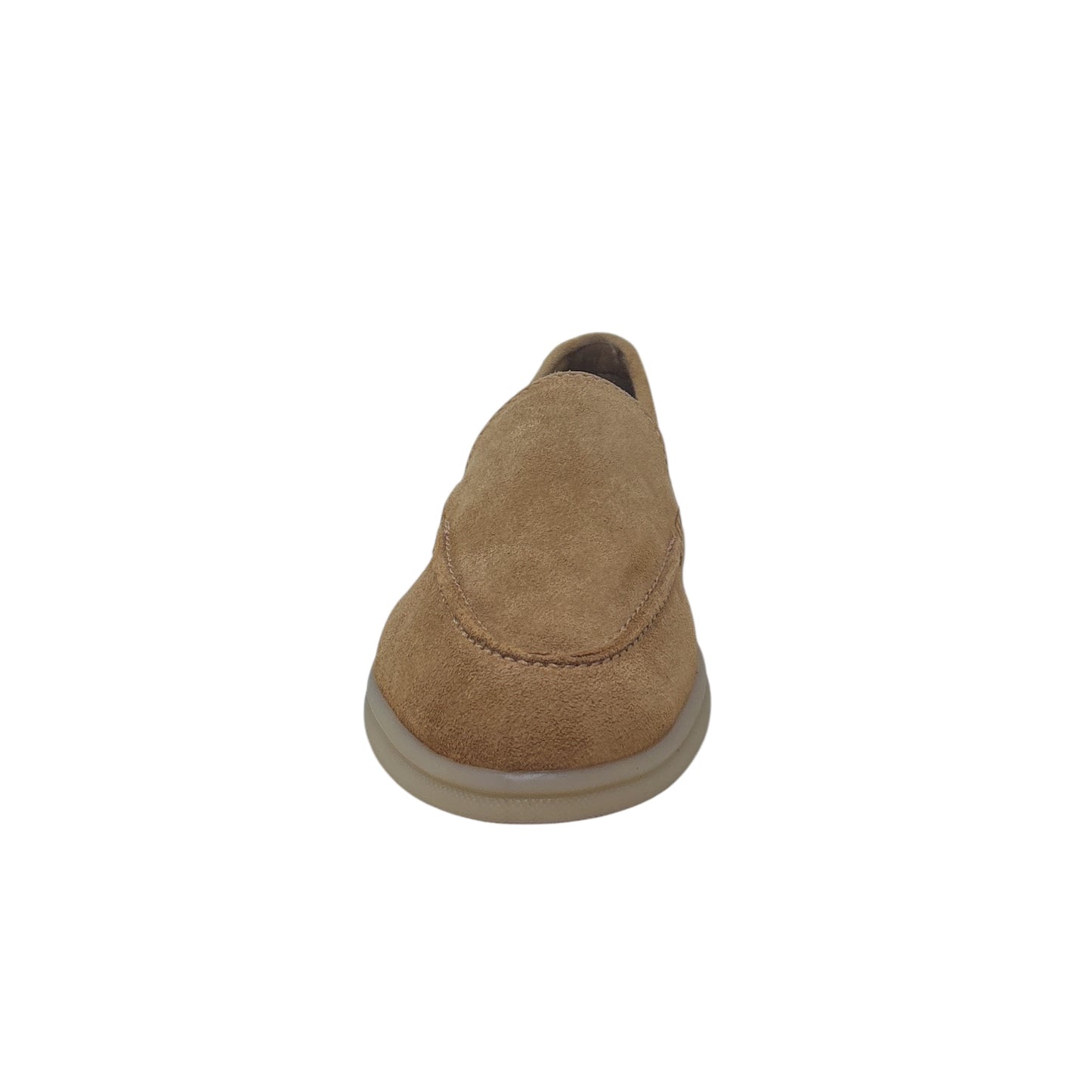 CHELSEA CREW | LAMA | TAN SUEDE