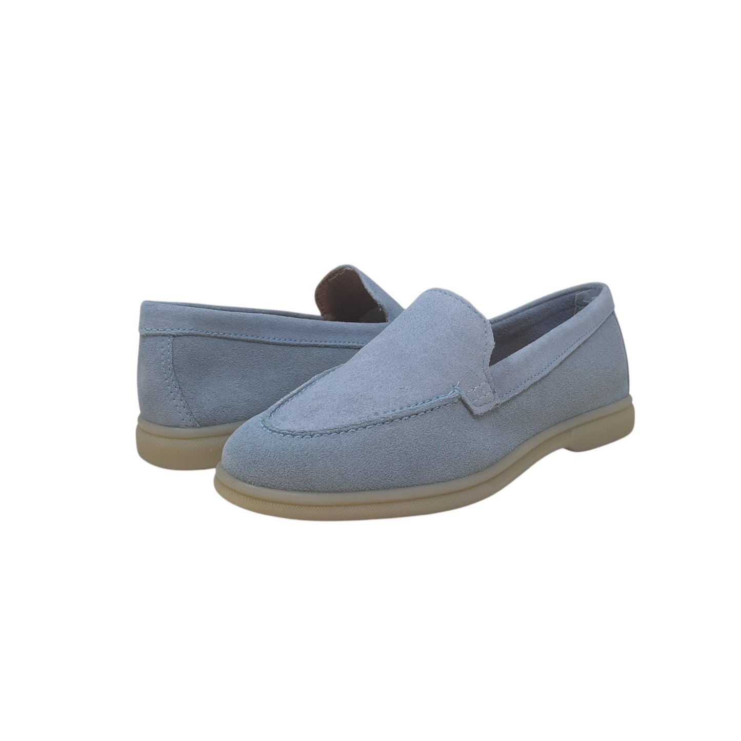 CHELSEA CREW | LAMA | BLUE SUEDE