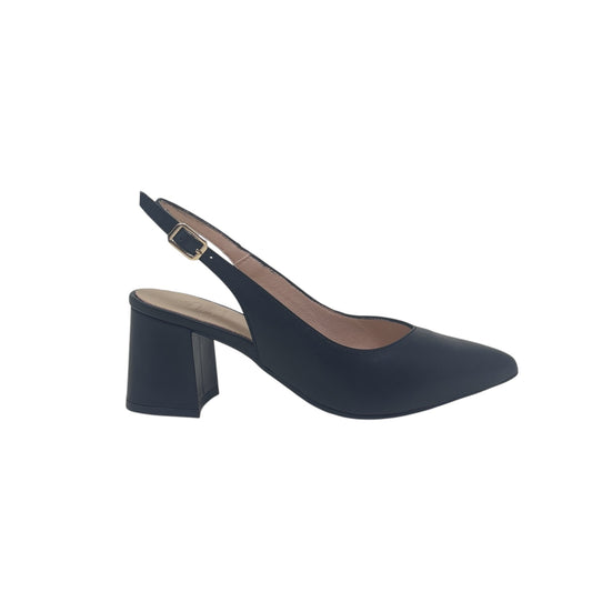 MENINA STEP | MORA | BLACK LEATHER