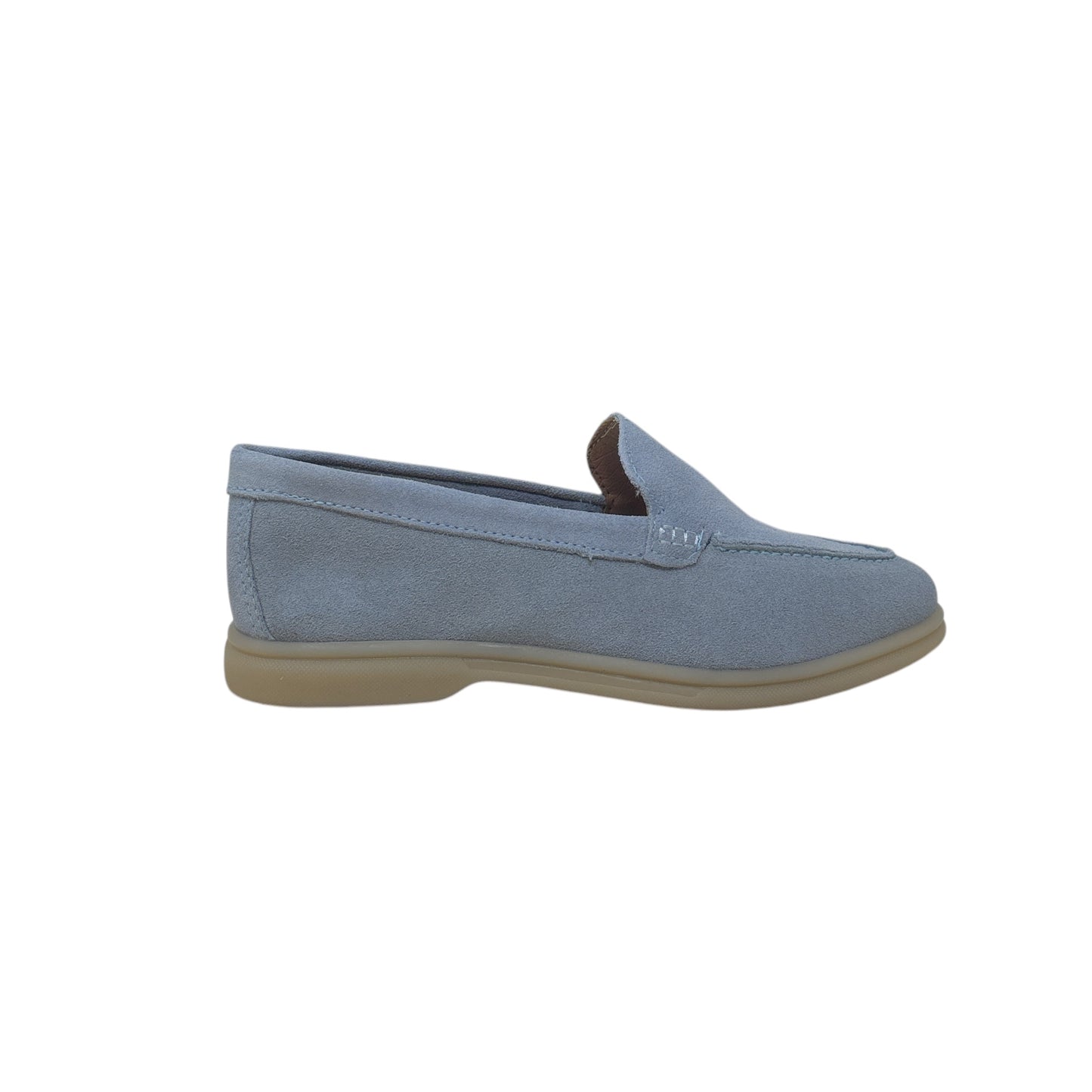 CHELSEA CREW | LAMA | BLUE SUEDE