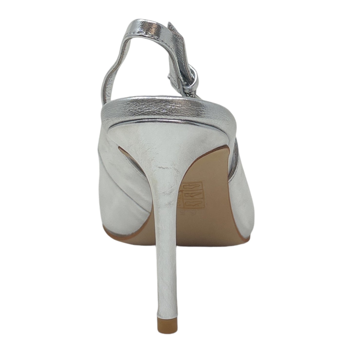 BUCKLES New York | NIKKI SLING | SILVER LEATHER