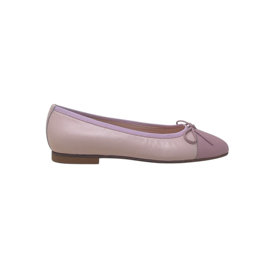 BUCKLES New York | ELIZABETH | PINK LEATHER/BERRY TIP