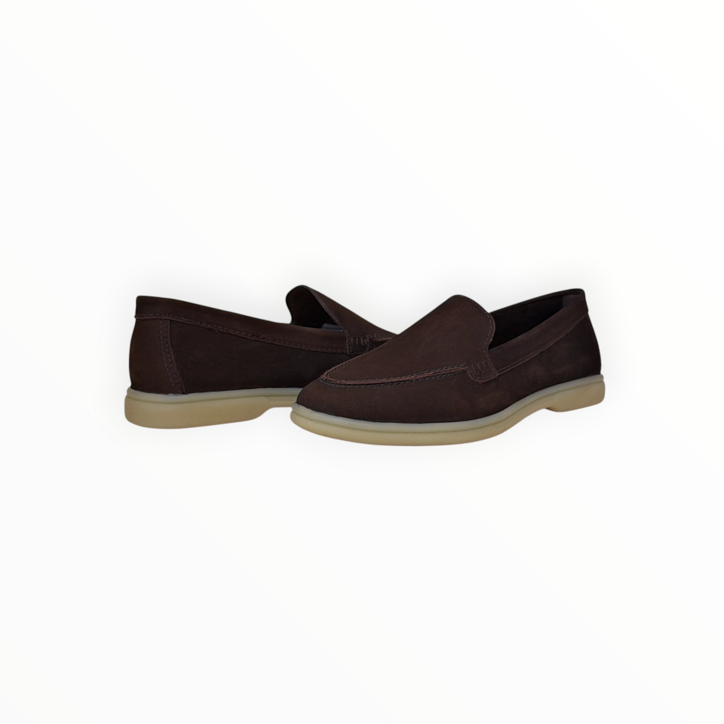CHELSEA CREW | LAMA | BROWN SUEDE