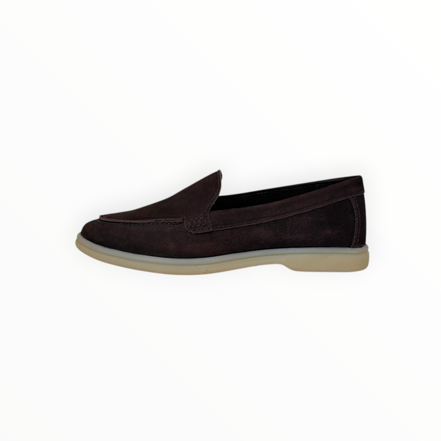 CHELSEA CREW | LAMA | BROWN SUEDE