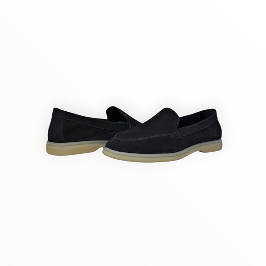 CHELSEA CREW | LAMA | BLACK SUEDE