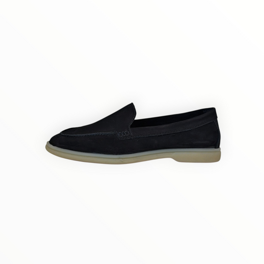 CHELSEA CREW | LAMA | BLACK SUEDE