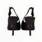 BUCKLES New York | NIKKI SLING | BLACK SATIN