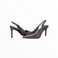 BUCKLES New York | NIKKI SLING | PEWTER LEATHER