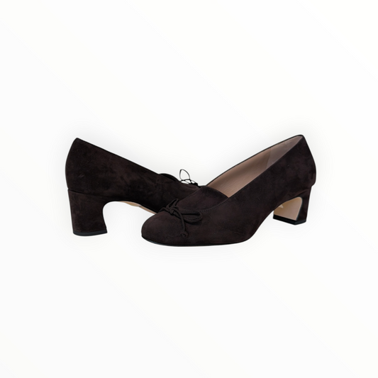 CRISTINA MILLOTTI | SIEVE | BROWN SUEDE