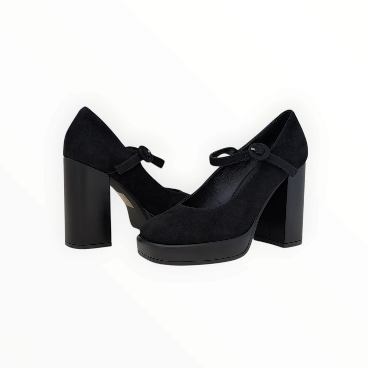 JEFFREY CAMPBELL | ANN | BLACK SUEDE