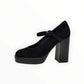JEFFREY CAMPBELL | ANN | BLACK SUEDE