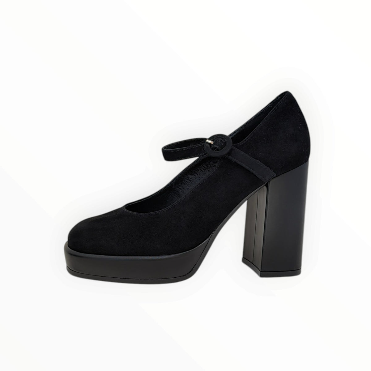 JEFFREY CAMPBELL | ANN | BLACK SUEDE