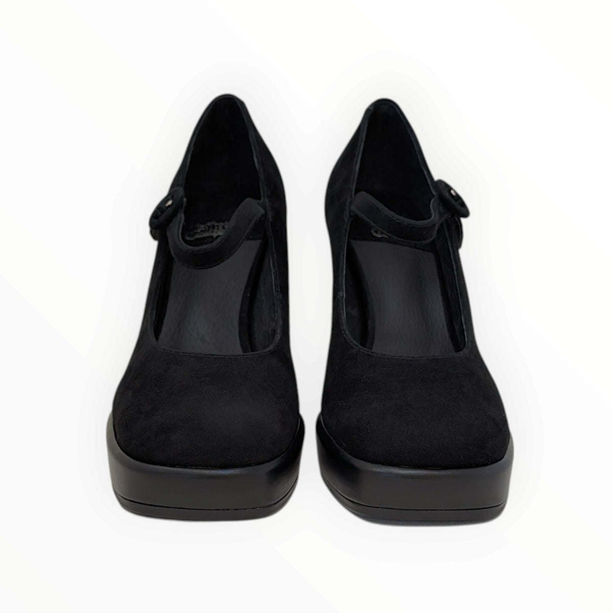 JEFFREY CAMPBELL | ANN | BLACK SUEDE