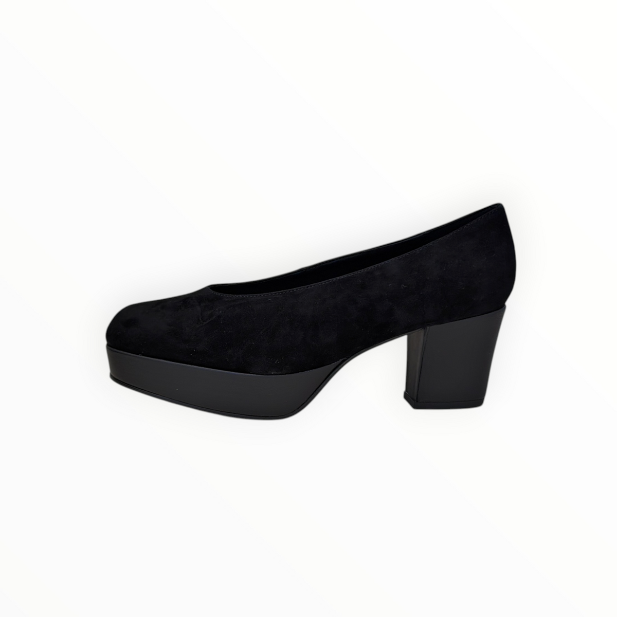JEFFREY CAMPBELL | CHAP | BLACK SUEDE
