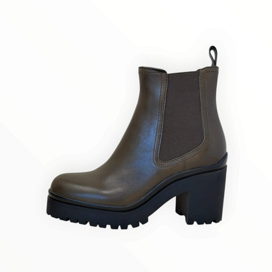 JEFFREY CAMPBELL | ESCO | GREEN LEATHER
