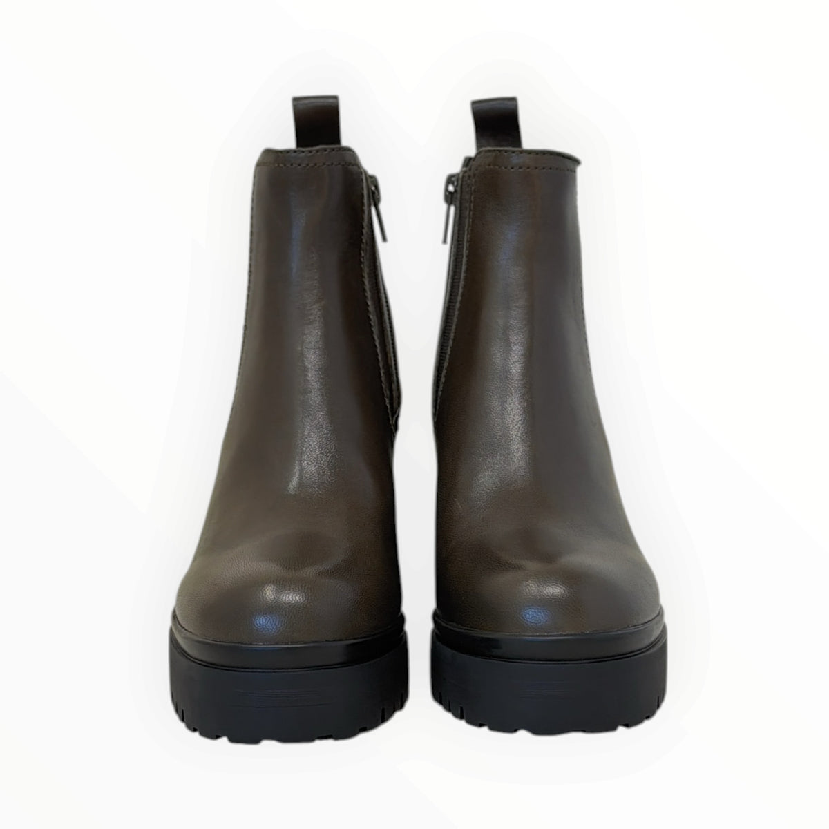 JEFFREY CAMPBELL | ESCO | GREEN LEATHER