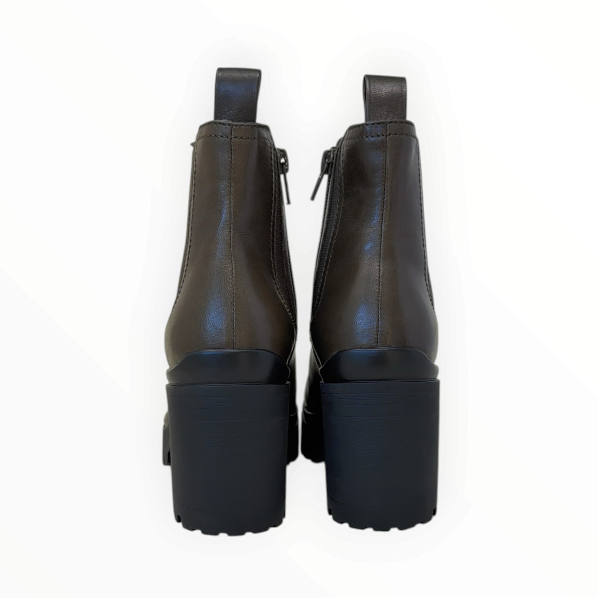 JEFFREY CAMPBELL | ESCO | GREEN LEATHER