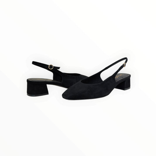 JEFFREY CAMPBELL | LAU | BLACK SUEDE