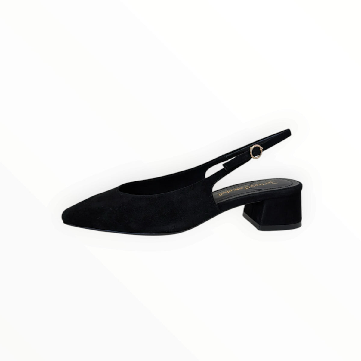 JEFFREY CAMPBELL | LAU | BLACK SUEDE