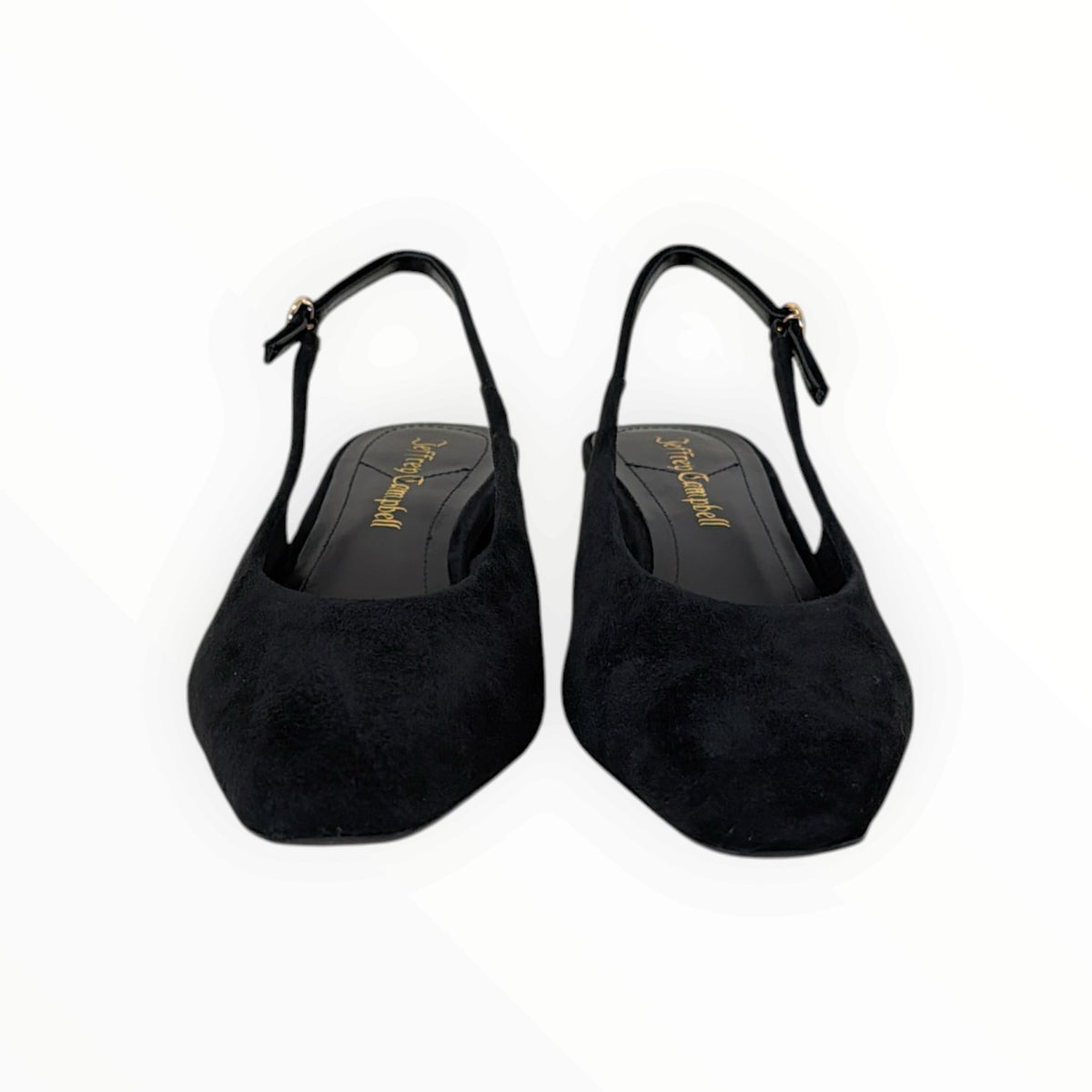 JEFFREY CAMPBELL | LAU | BLACK SUEDE