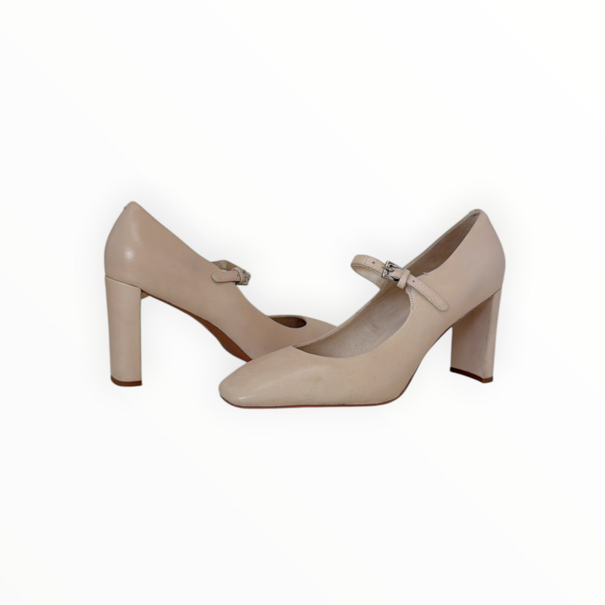 JEFFREY CAMPBELL | ARLETTE | IVORY LEATHER