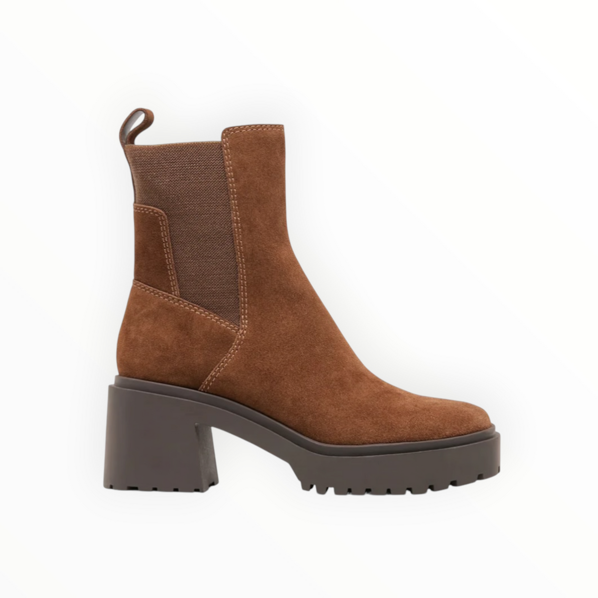 DOLCE VITA | GRIZ | BROWN SUEDE