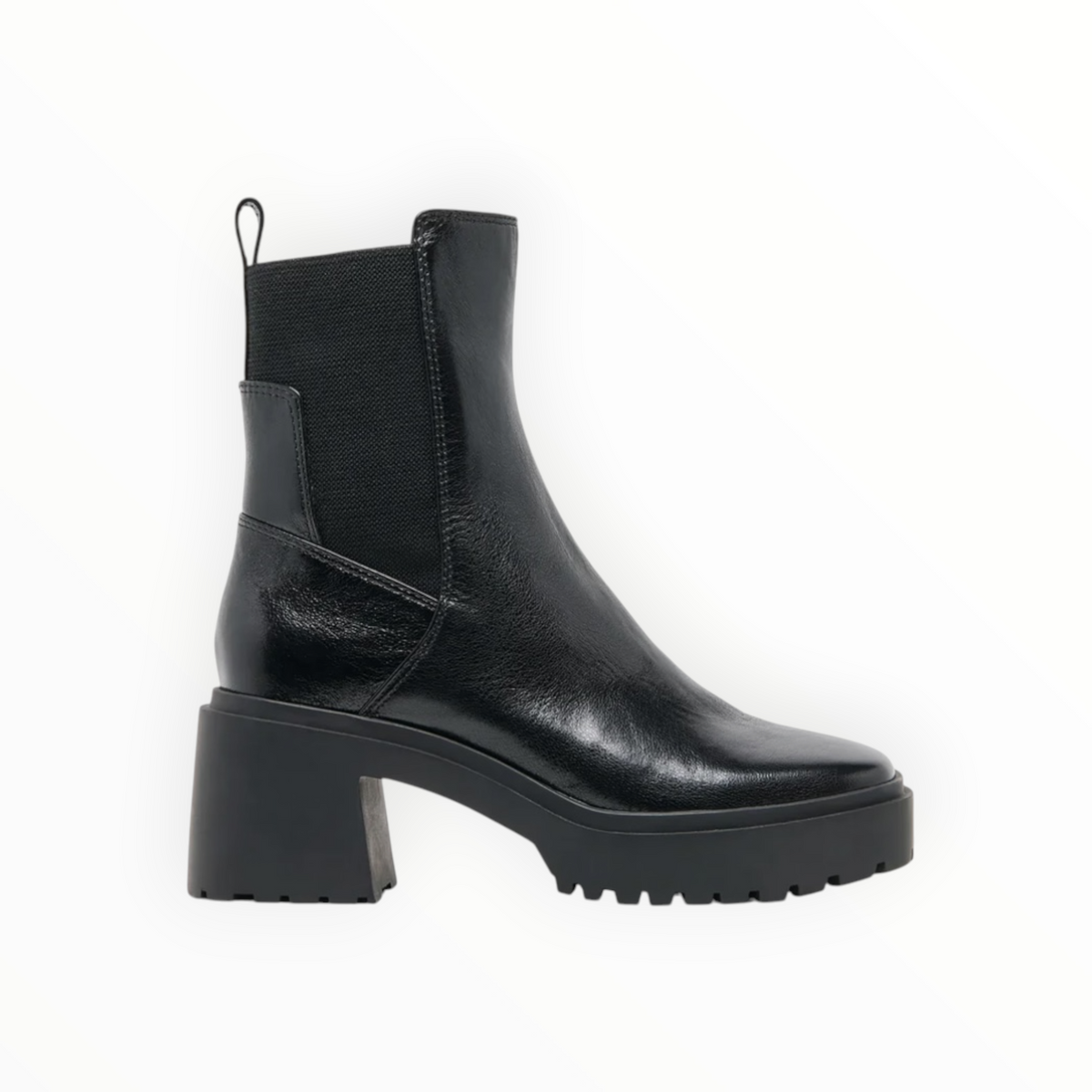 DOLCE VITA | GRIZ | BLACK LEATHER