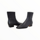 STEVE MADDEN | DORE | BLACK LEATHER