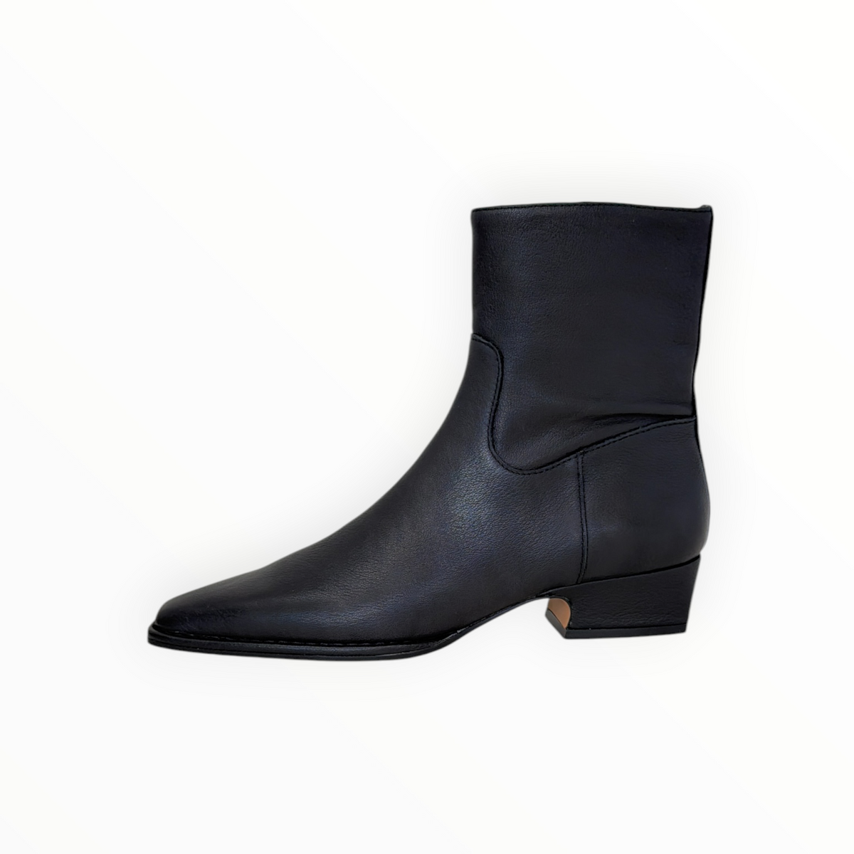 STEVE MADDEN | DORE | BLACK LEATHER