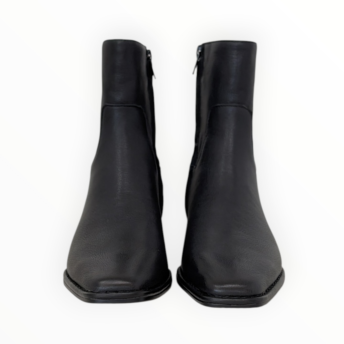 STEVE MADDEN | DORE | BLACK LEATHER