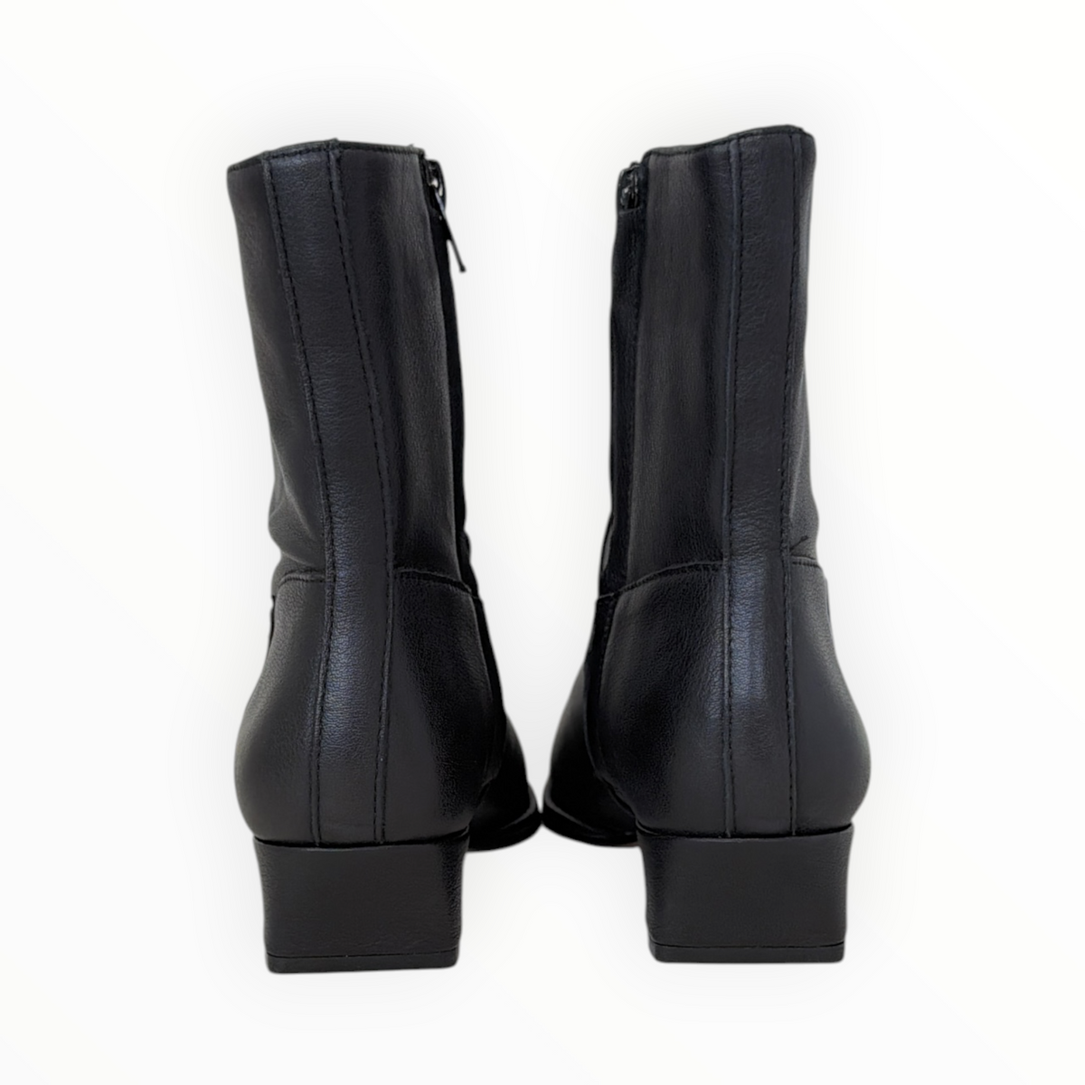 STEVE MADDEN | DORE | BLACK LEATHER