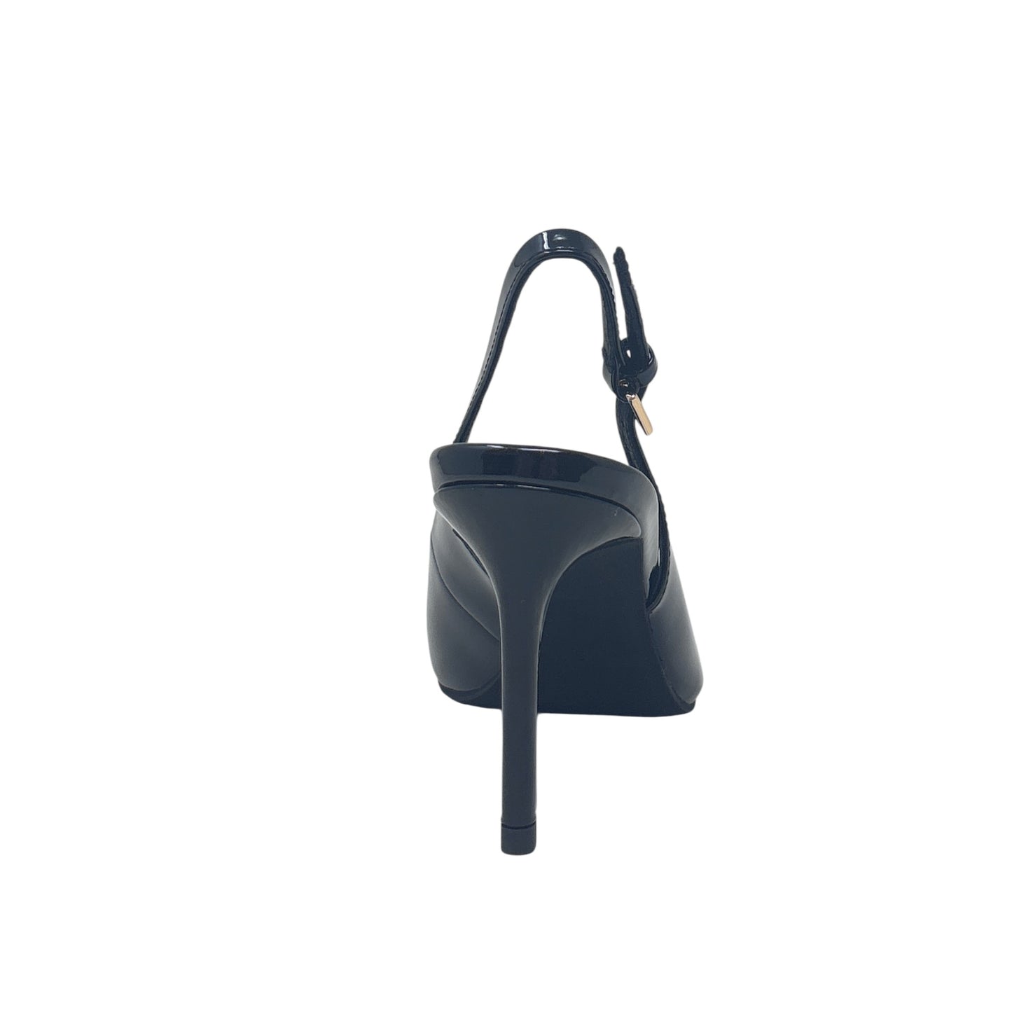 BUCKLES New York | NIKKI SLING | BLACK PATENT LEATHER