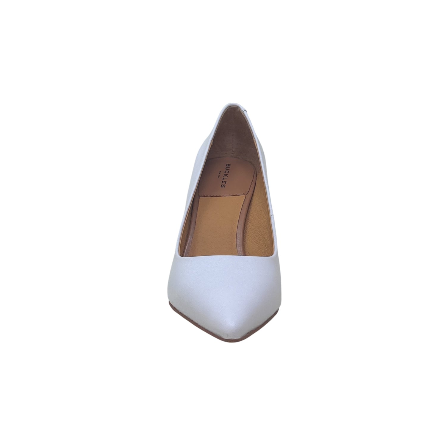 BUCKLES New York | NIKKI | WHITE LEATHER