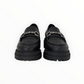 NERO GIARDINI | BUCKLE | BLACK LEATHER