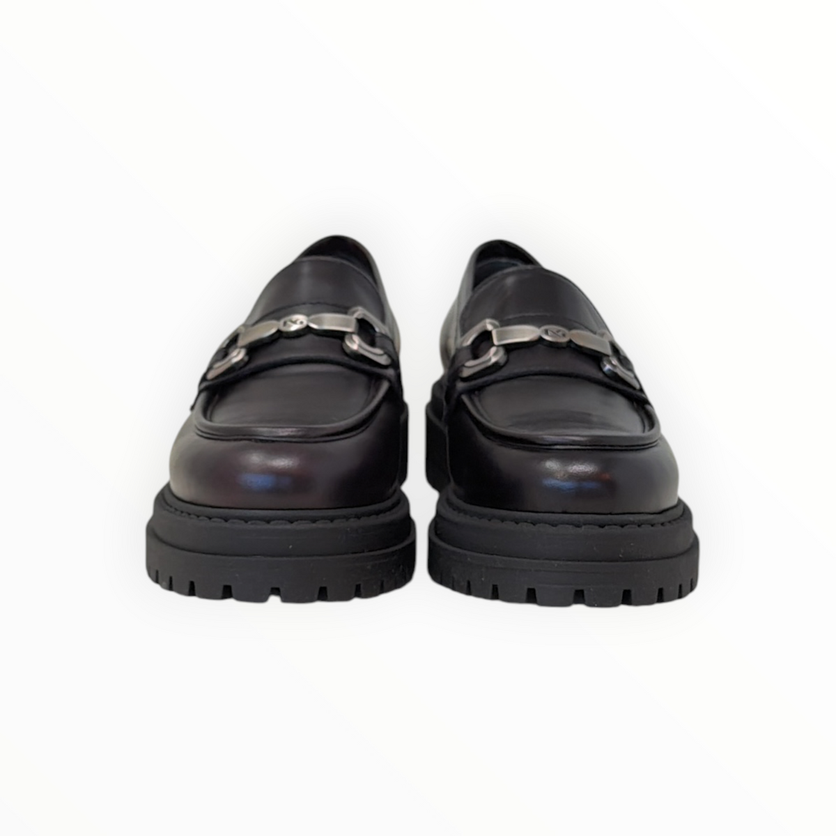 NERO GIARDINI | BUCKLE | BURGUNDY LEATHER