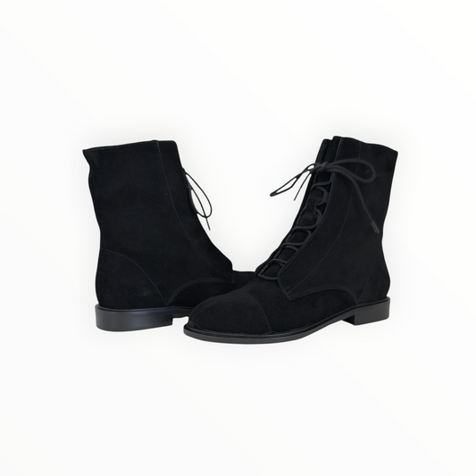 AMIE RAFA | CLAUDE | BLACK SUEDE